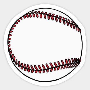 Baseball Sticker